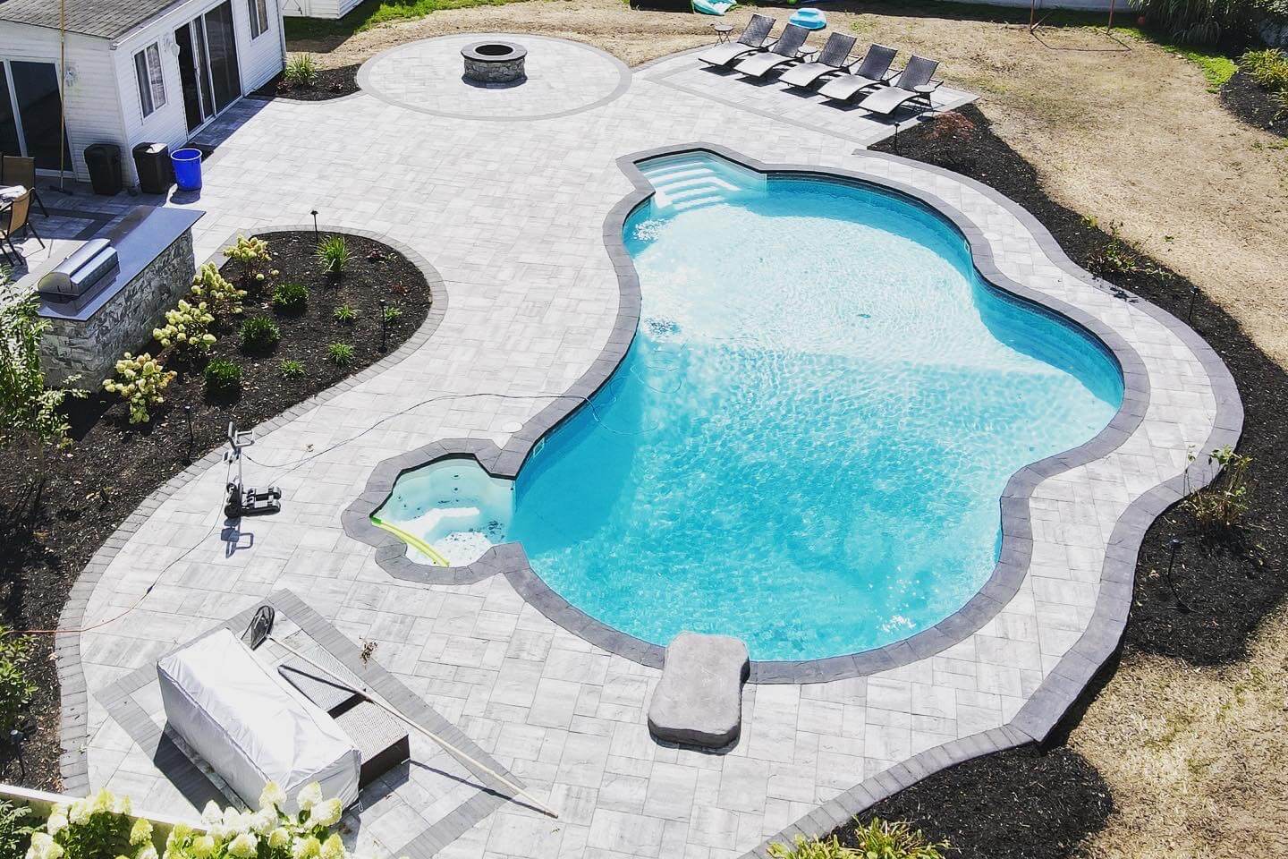 Residential Landscaping New Jersey Pool Install